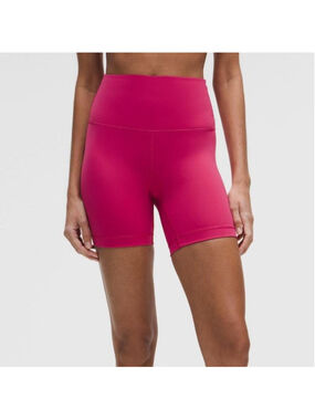 Lululemon size 6 Wunder Train biker shorts